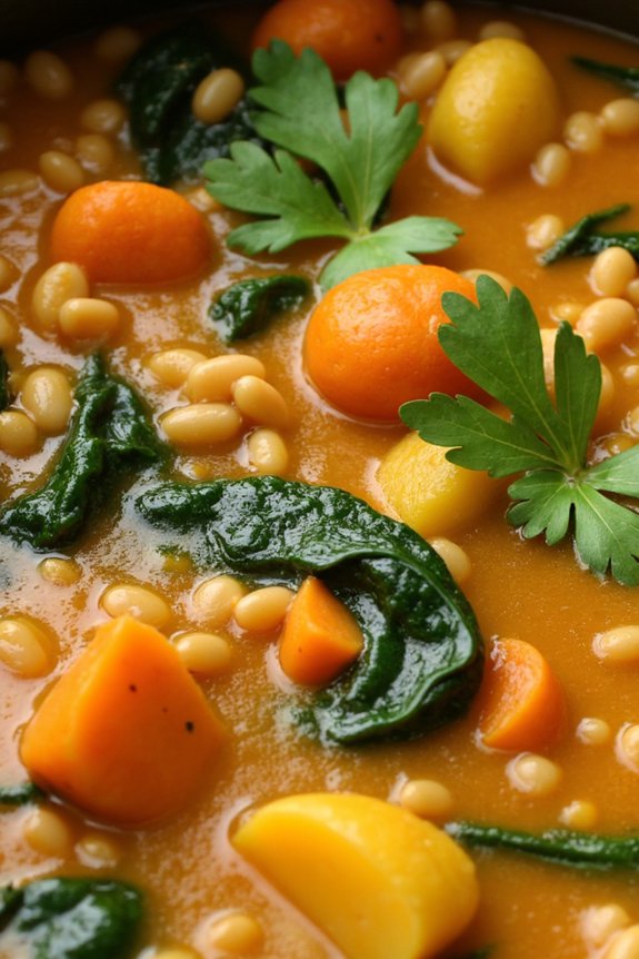 hearty indian spiced lentil stew