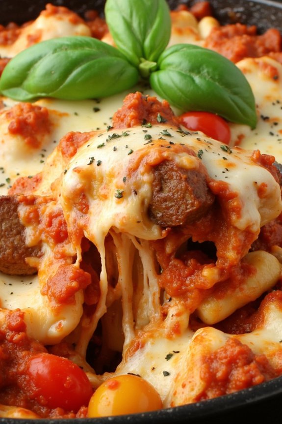 hearty italian sausage bake