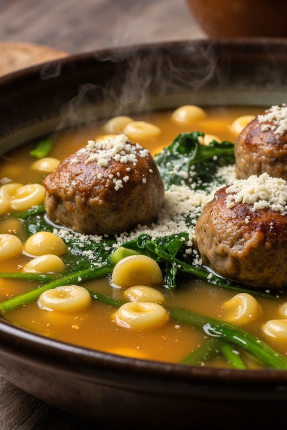 hearty italian wedding soup