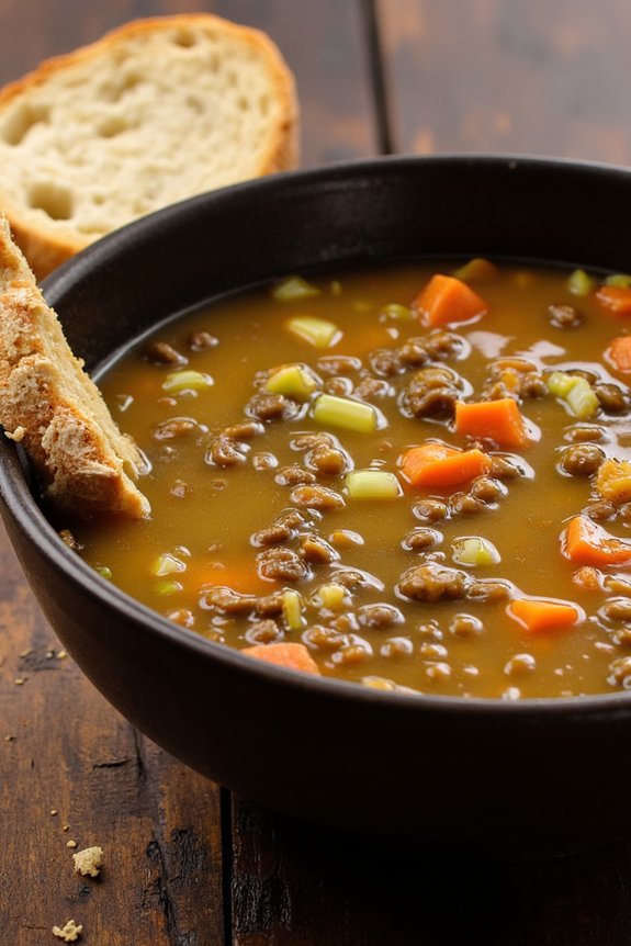 hearty lentil soup recipe