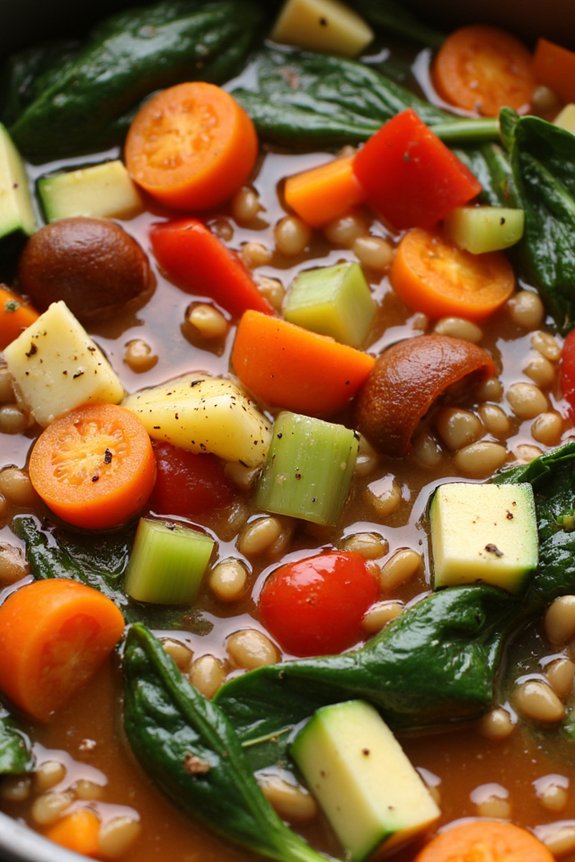 hearty lentil vegetable soup