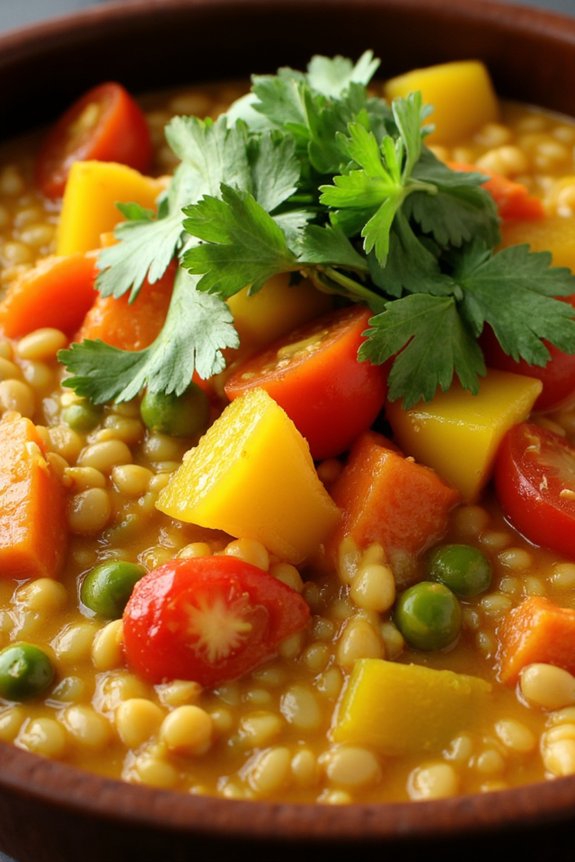 hearty nutritious freezer friendly curry