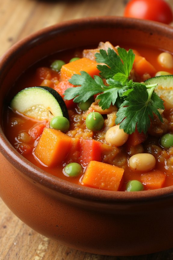 hearty nutritious vegetable stew