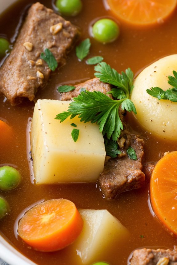 hearty pork and potato soup