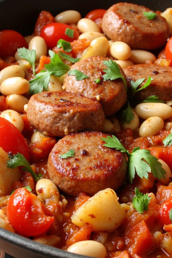 hearty quick skillet meal