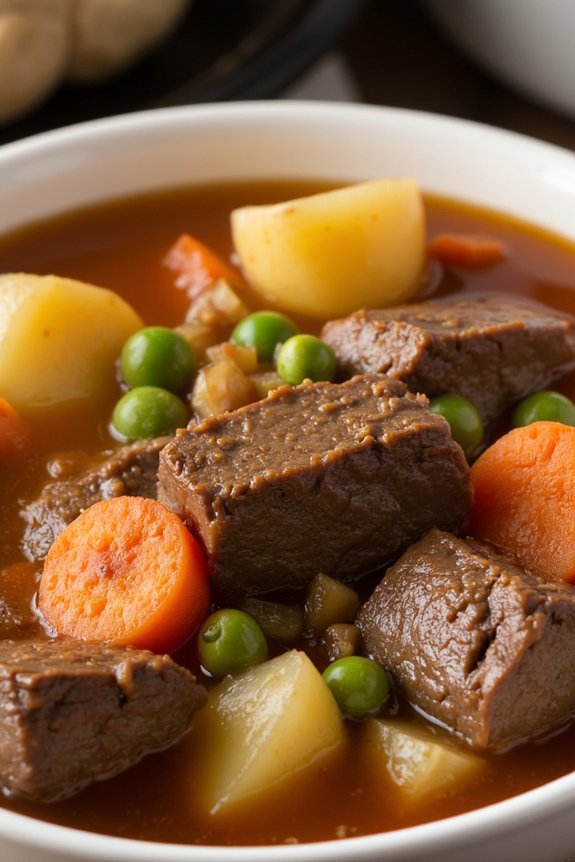 hearty slow cooker beef stew