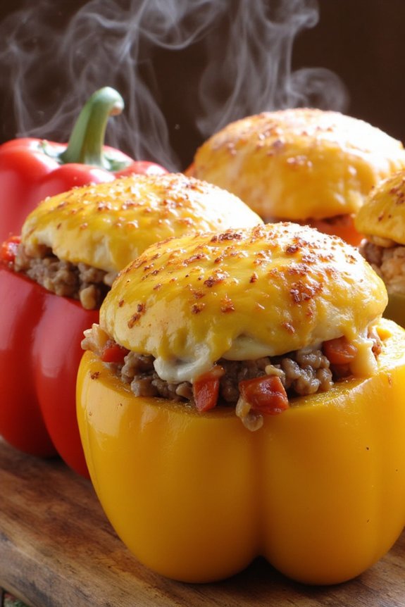 hearty stuffed bell peppers