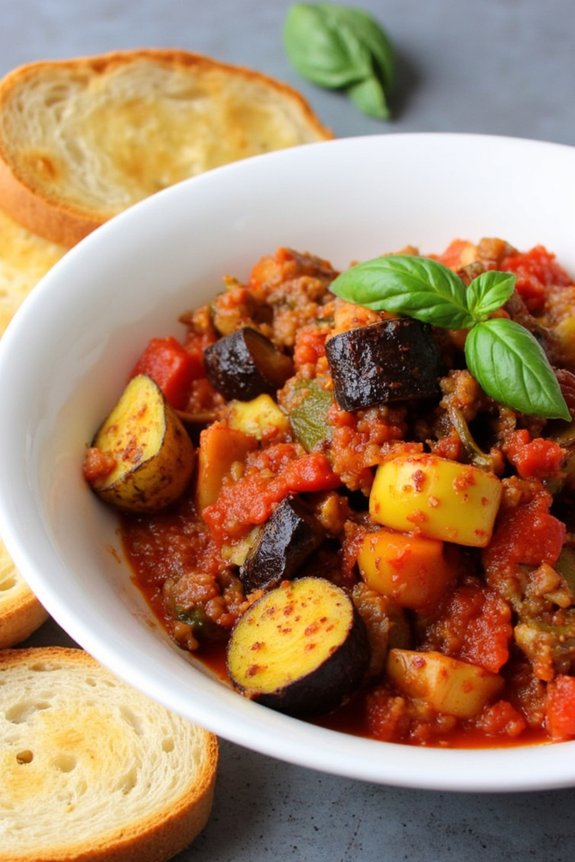 hearty summer vegetable dish