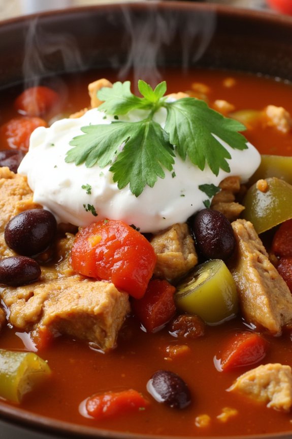 hearty turkey chili recipe