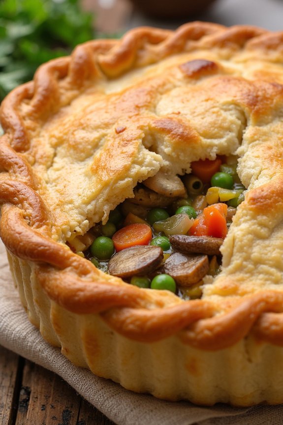 hearty vegetable pot pie