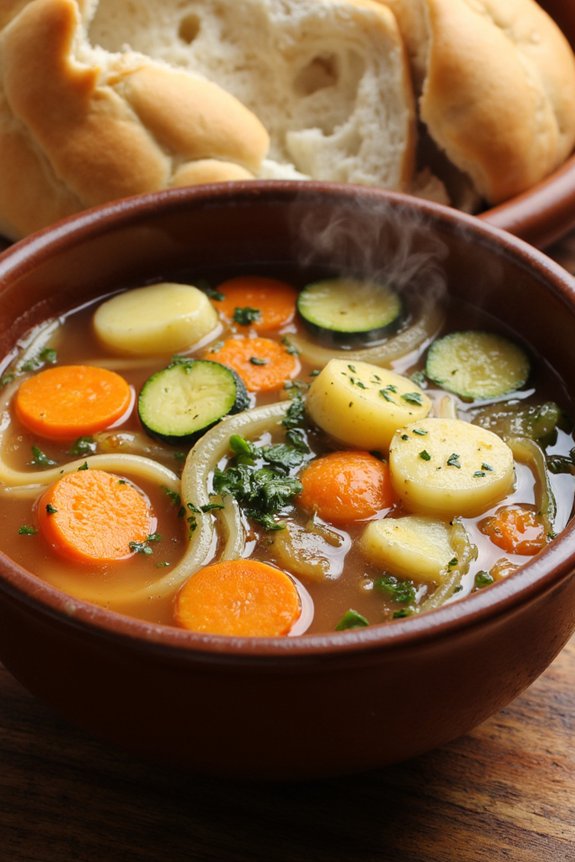 hearty vegetable soup recipe