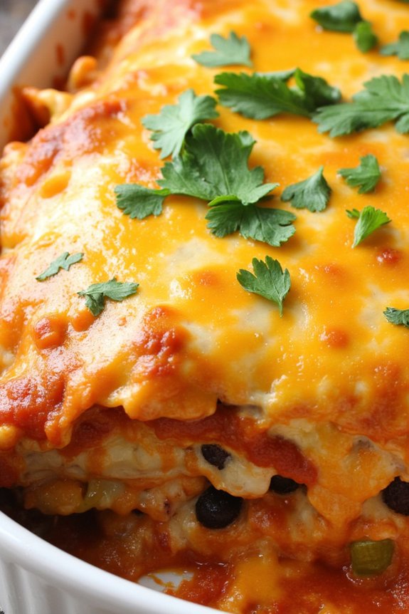 hearty vegetarian casserole dish