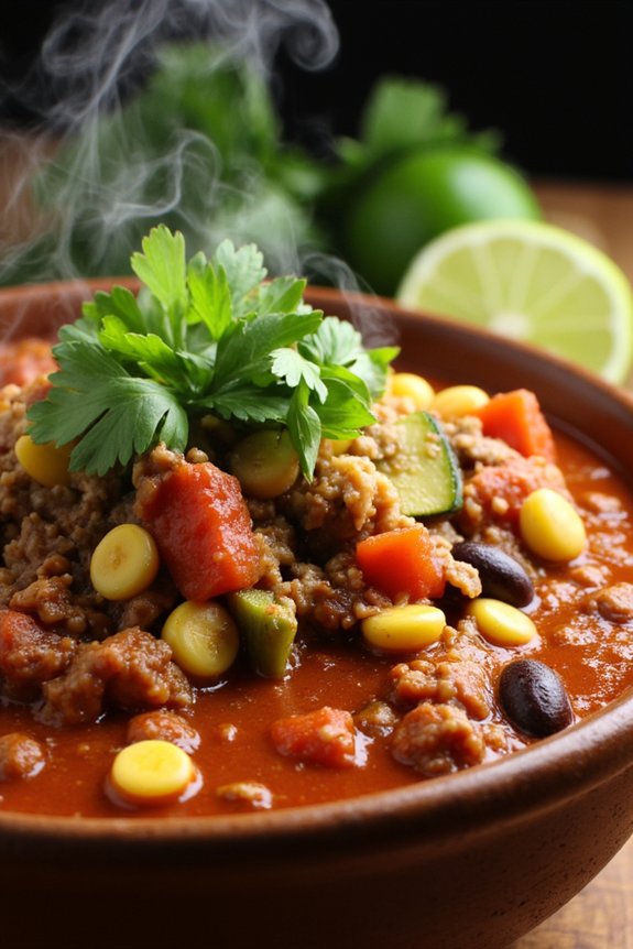 hearty vegetarian chili recipe