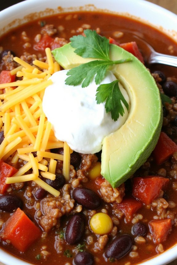 hearty vegetarian chili recipe