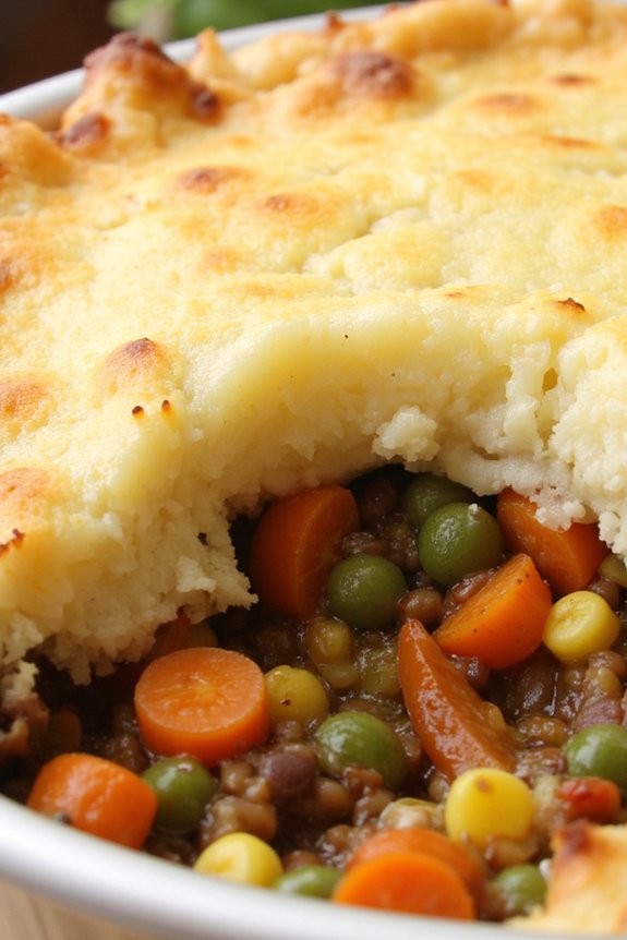 hearty vegetarian shepherd s pie