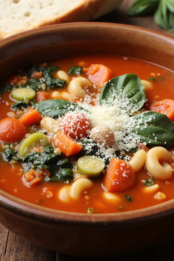 hearty versatile minestrone soup