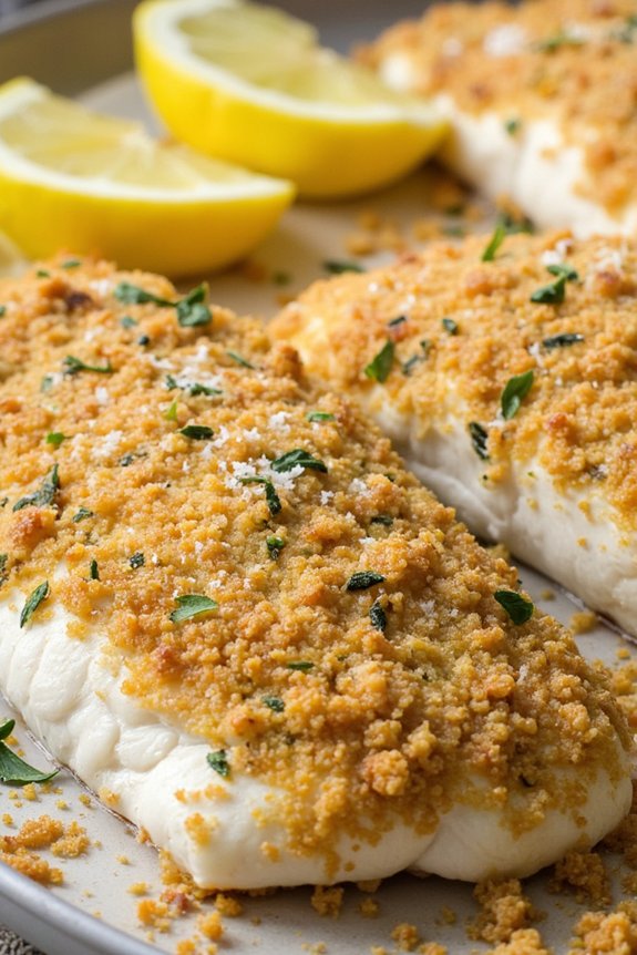 herb crusted halibut recipe instructions