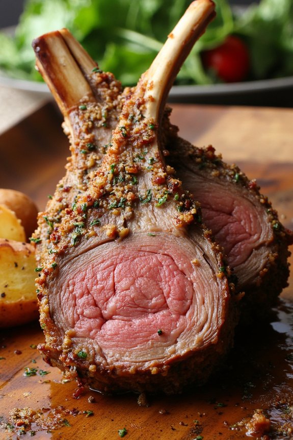 herb crusted lamb recipe instructions