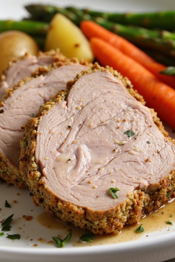 herb crusted pork tenderloin recipe