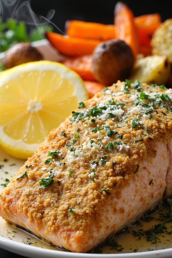 herb crusted salmon recipe instructions