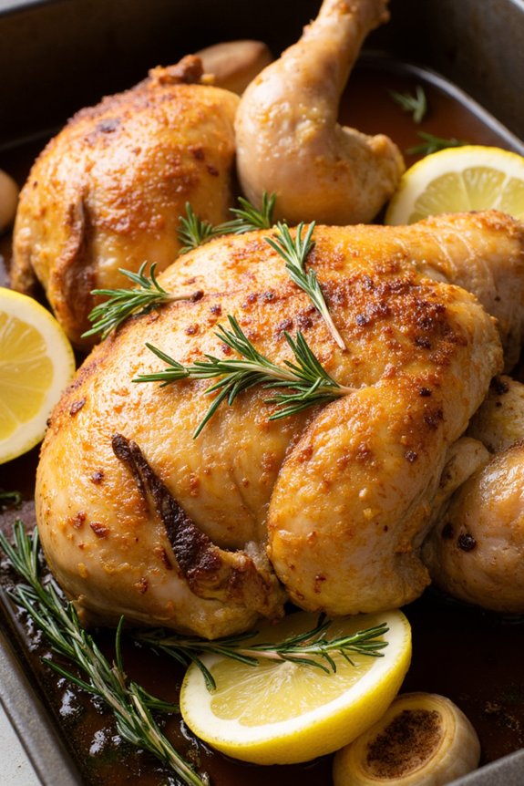 herb infused roasted chicken delight