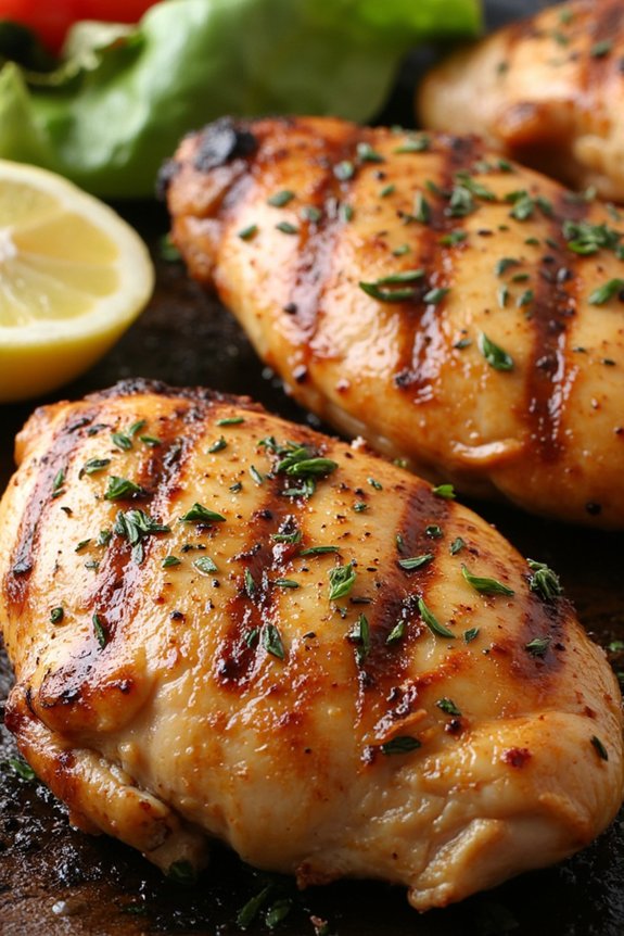 herb marinated grilled chicken recipe