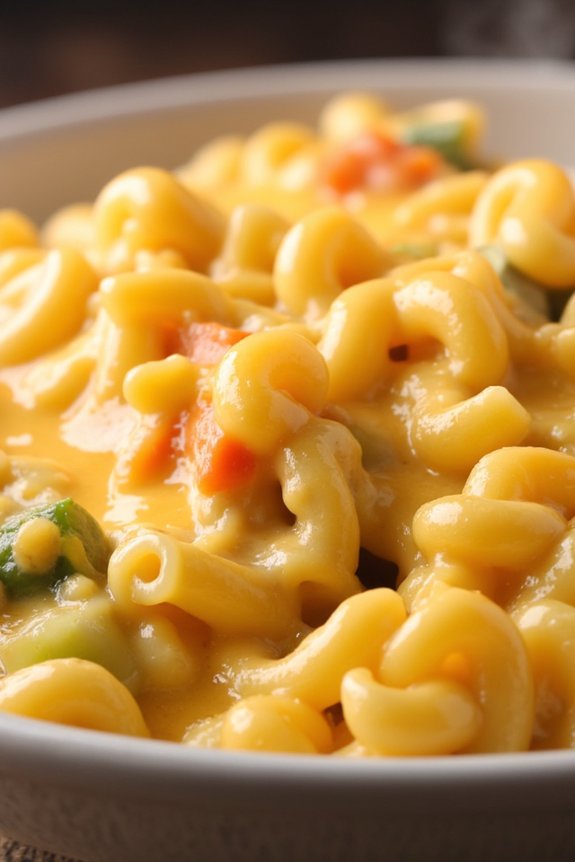hidden vegetable mac and cheese
