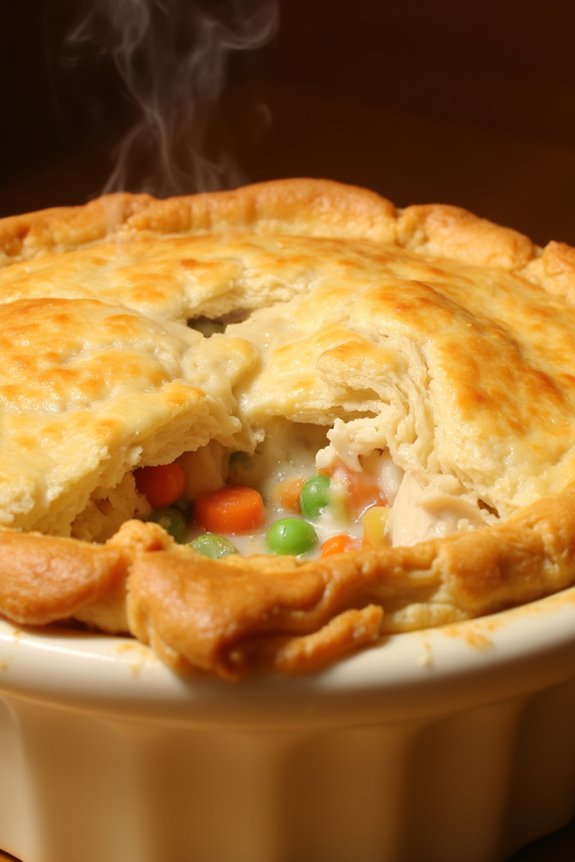homemade chicken pot pie