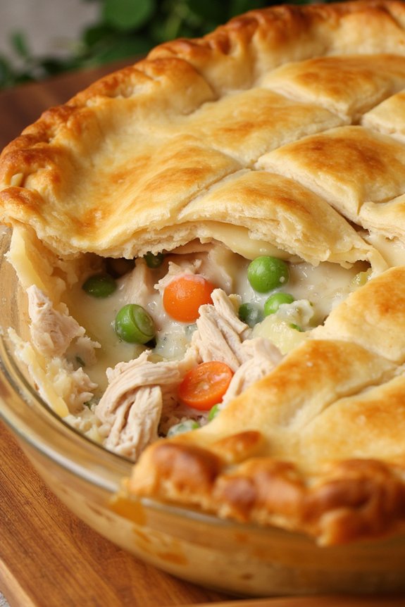 homemade chicken pot pie