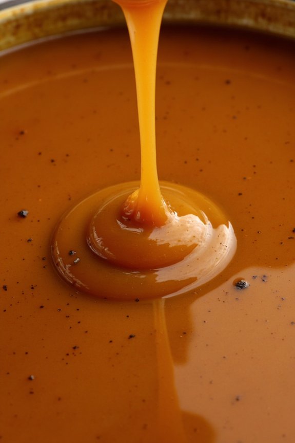homemade gravy from drippings