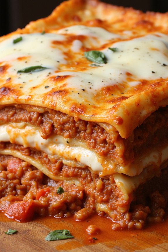 homemade lasagna family favorite