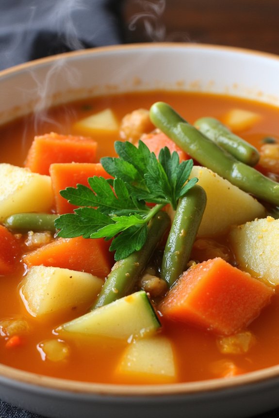 homemade vegetable soup recipe