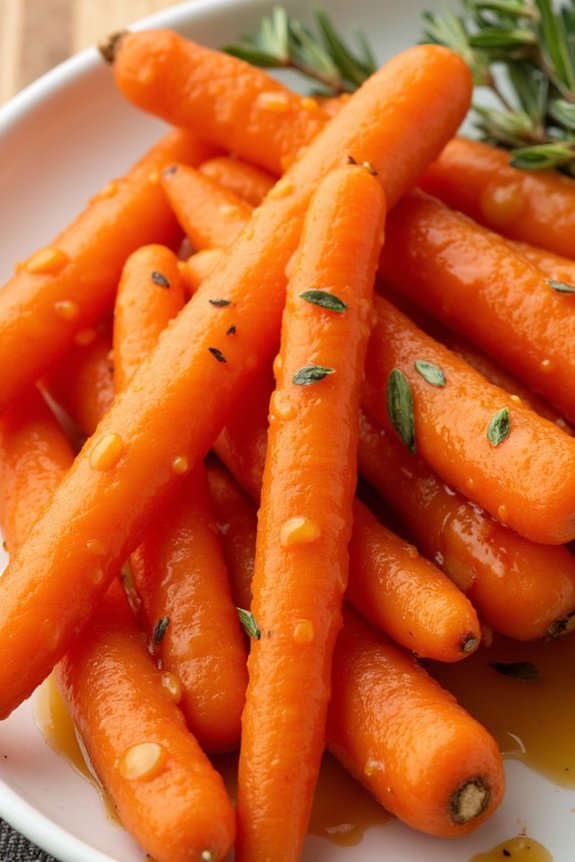 honey glazed carrot recipe