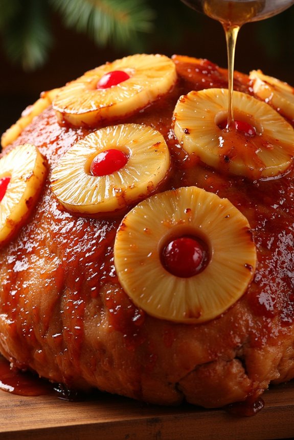 honey glazed festive centerpiece