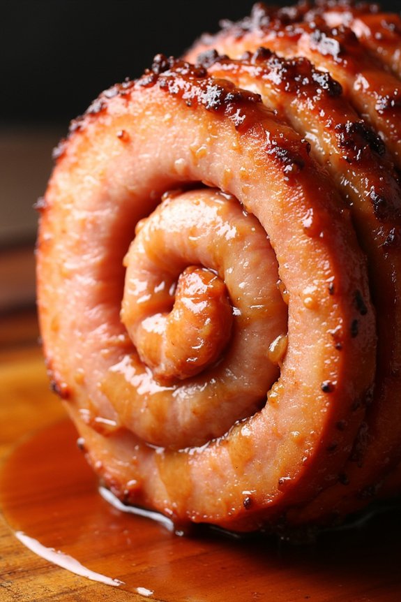 honey glazed spiral ham recipe