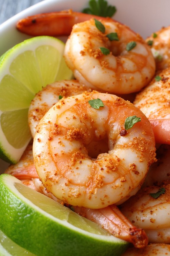 honey lime grilled shrimp