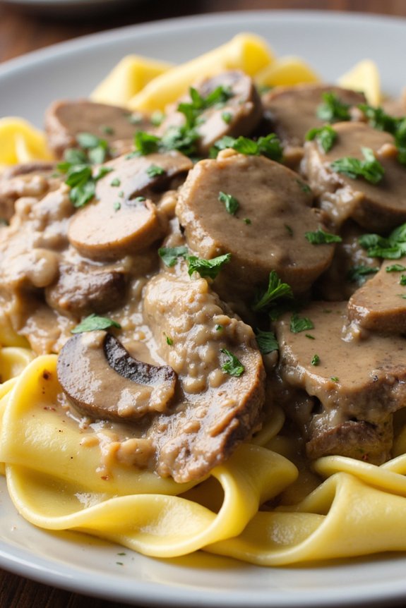instant pot beef stroganoff recipe