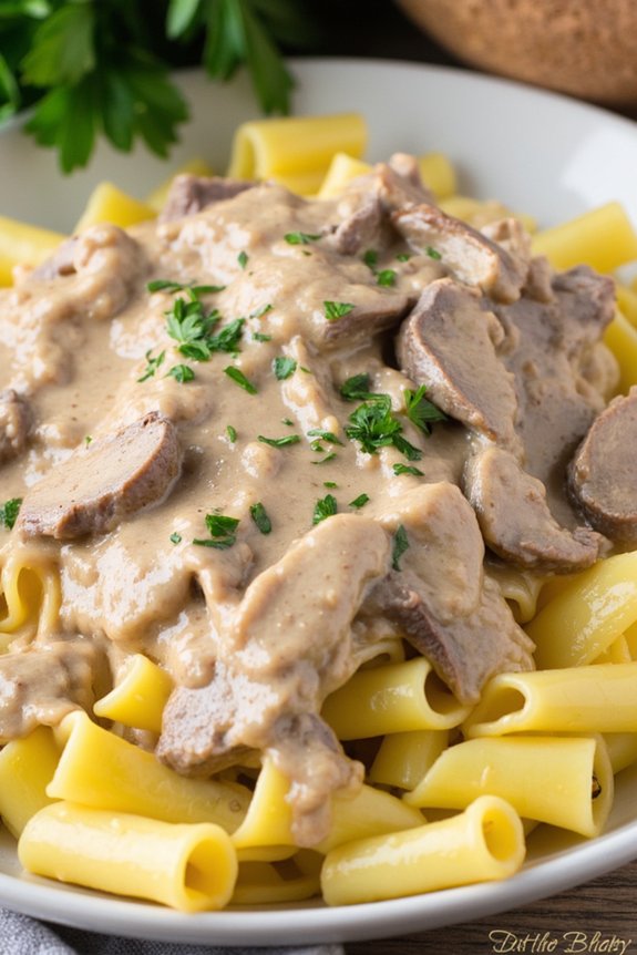 instant pot beef stroganoff recipe