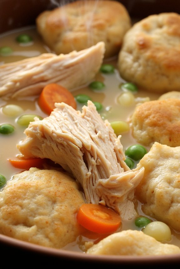 instant pot chicken dumplings