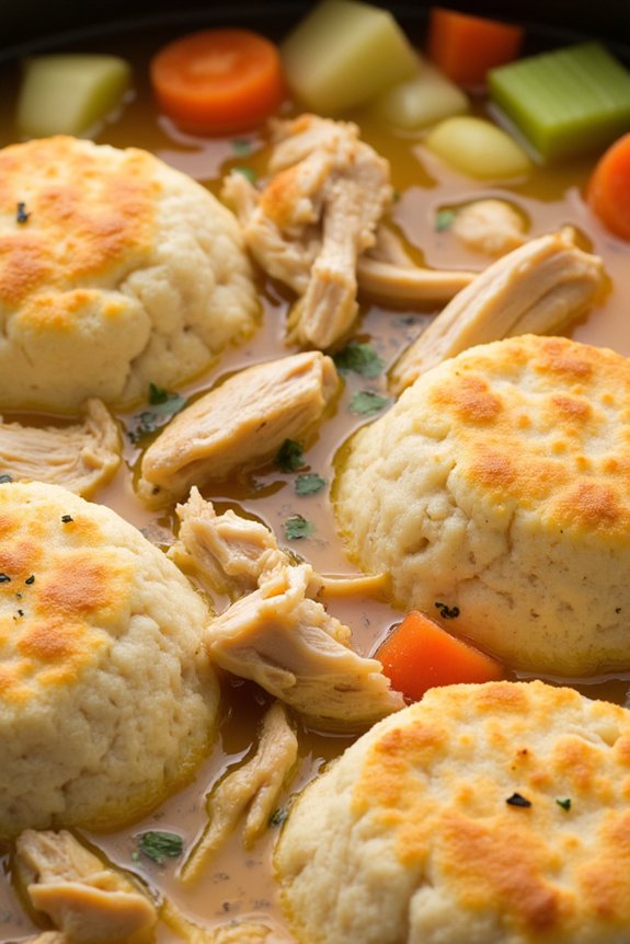 instant pot chicken dumplings