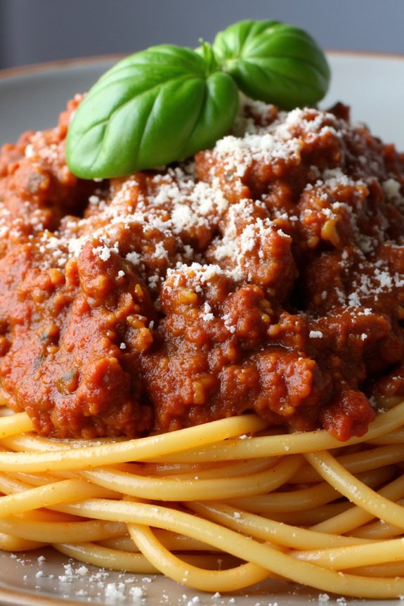 instant pot spaghetti bolognese recipe