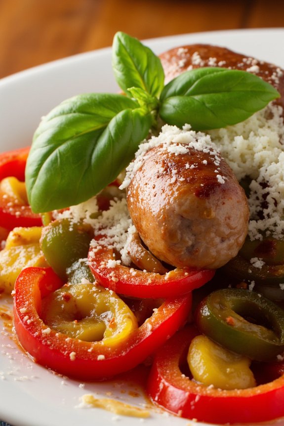 italian sausage and peppers