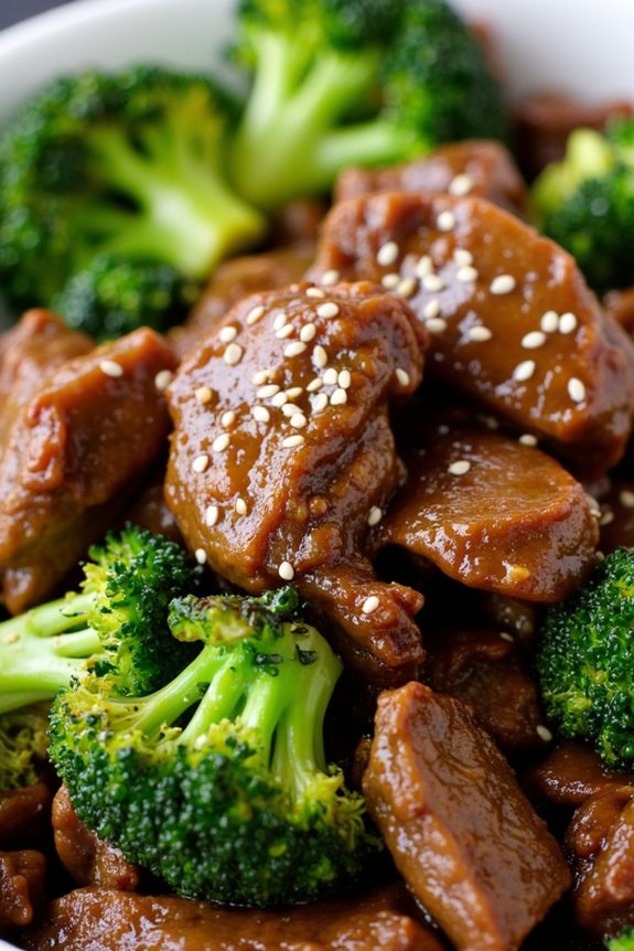 keto beef broccoli stir fry