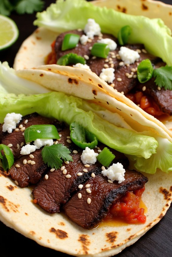 korean bbq taco fusion