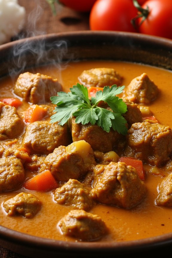 leftover beef spicy curry