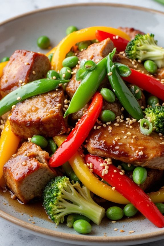 leftover pork stir fry recipe