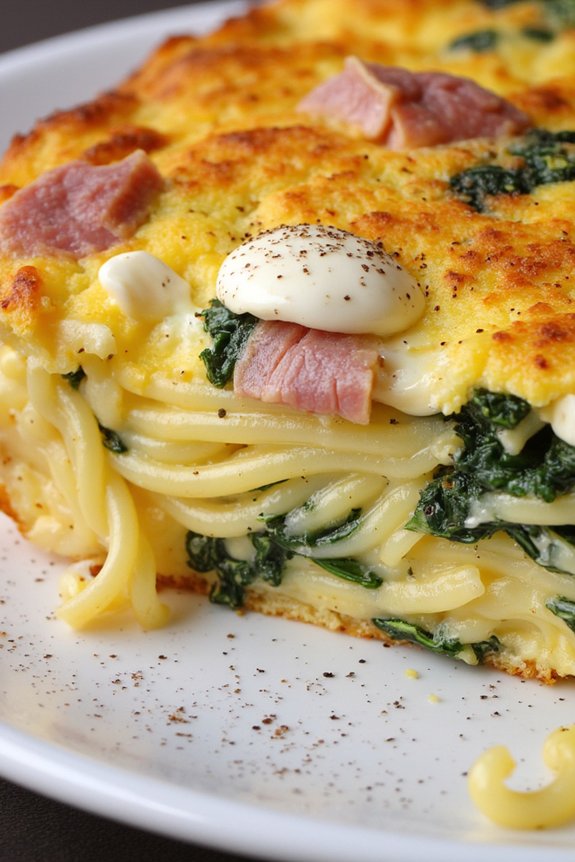 leftover spaghetti frittata recipe