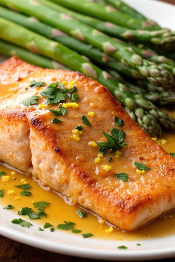 lemon garlic butter salmon