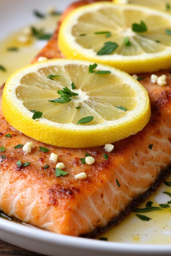 lemon garlic salmon recipe