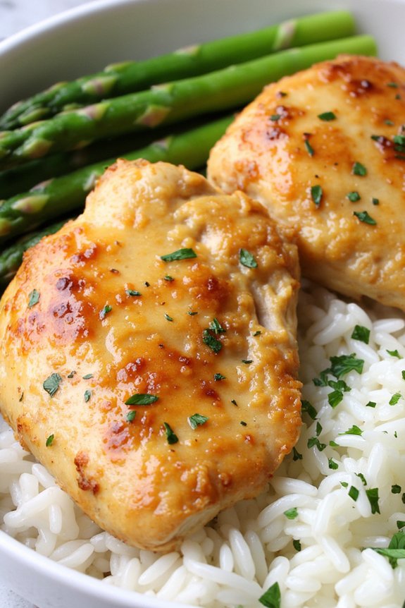 lemon herb chicken bowl